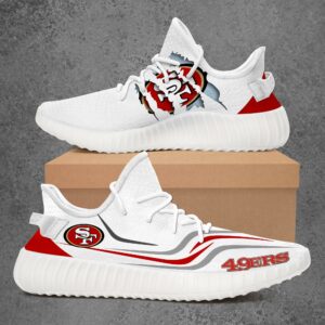 49ers Yeezy Shoes NFL San Francisco 49ers Custom Sneaker Trends
