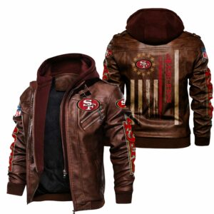 San Francisco 49ers Leather Jacket For Awesome Fans
