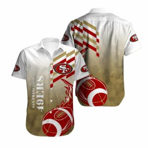 San Francisco 49ers Hawaiian Shirt For Sale