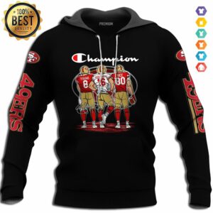 Great San Francisco 49ers 3D Printed Hoodie For Hot Fans