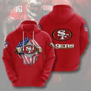 Great San Francisco 49ers 3D Hoodie For Sale