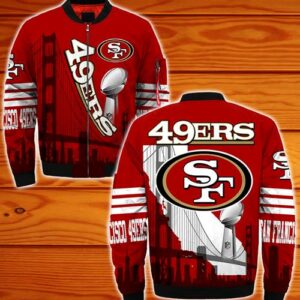 San Francisco 49ers Bomber Jacket Fashion Winter Coat Limited Edition Gift