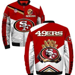 Best San Francisco 49ers Bomber Jacket For Sale