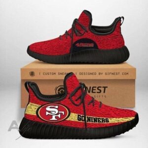 San Francisco 49ers Custom Shoes Yeezy Sneakers Gift For Fan - 1:1