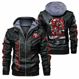 Great San Francisco 49ers Leather Jacket For Sale