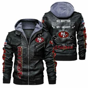 San Francisco 49ers Leather Jacket For Hot Fans