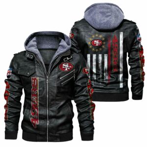 San Francisco 49ers Leather Jacket For Cool Fans