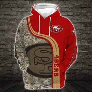 Great San Francisco 49ers 3D Printed Hooded Pocket Pullover Hoodie Gift For Fans