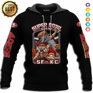 San Francisco 49ers 3D Printed Hooded Pocket Pullover Hoodie For Hot Fans