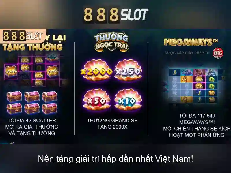 Kho trò chơi slot đa dạng